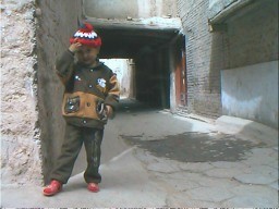 Young Uyghur children. Kashgar, Xinjiang.