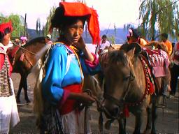 More Mosuo Women than men own ponies