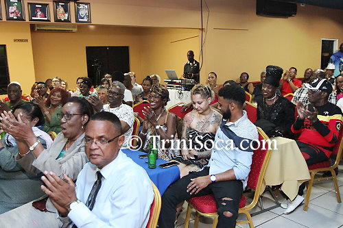 Cross section of the audience