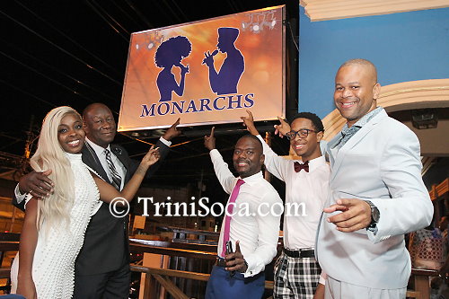 Left: Karene Asche, Dr. Rudolph Ottley, Devon Seale, Duane Ta’zyah O’ Connor Junior and his dad Duane O’Connor