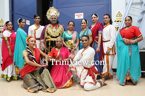 Members of the Nrityanjali Theatre