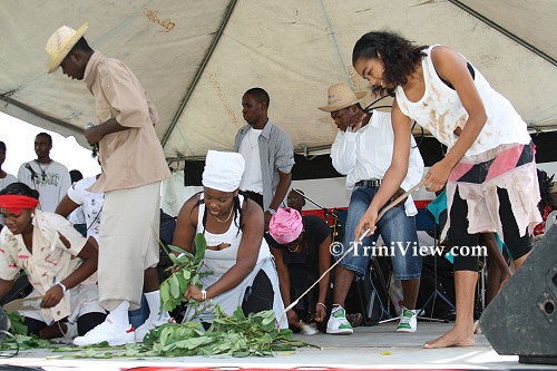 NABAC students do a skit on Slavery in the Caribbean