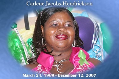 Carlene Jacobs-Hendrickson's Send-Off