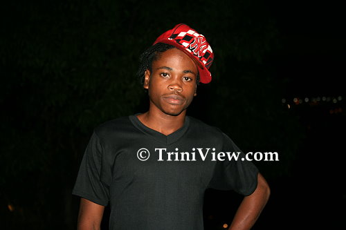 Jevon Hamilton, a member of the Picton Folk Performing Company