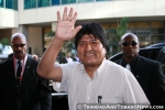 Bolivian President Evo Morales
