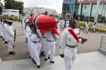 Arrivals at NAPA for the State Funeral of Sir Ellis Clarke