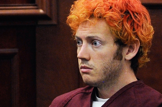 James Holmes in his first court appearance