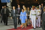 Arrival of US Vice President Joe Biden