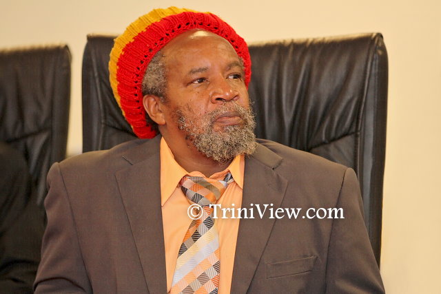 Clyde Noel, chairman of the Trinidad and Tobago Rastafari All Mansions