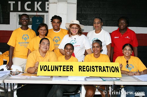 Volunteers at Special Olympics Trinidad and Tobago 2007