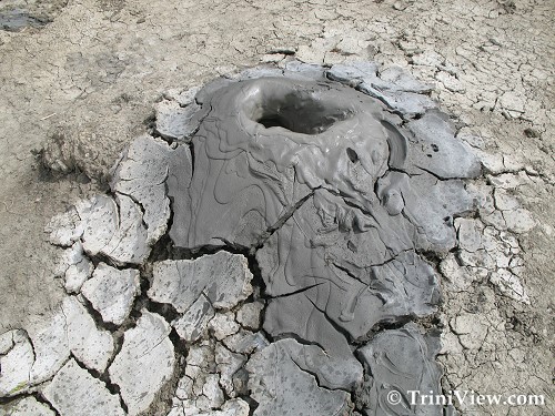 A Small Mud Volcano in Devil's Woodyard
