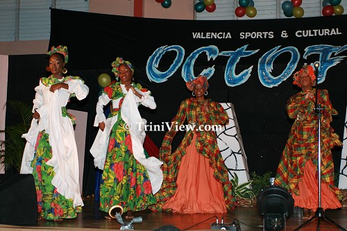 Octofest Pageant contestants in cultural wear