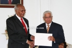 Basdeo Panday Receives Instrument of Appointment