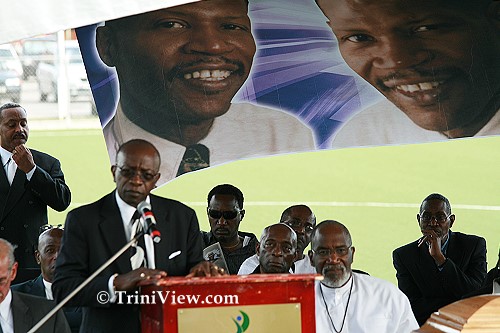 Jack Warner pays tribute to Terry Joseph