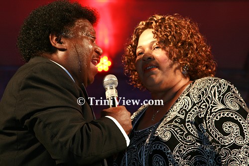 Percy Sledge and his wife Rosa Sledge