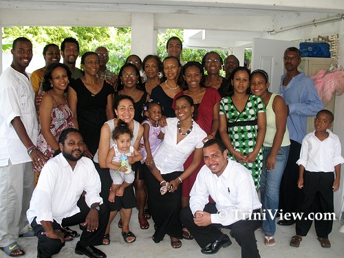 Family and friends of Ma Leta Salandy