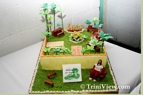 Cake in the Specialty Category titled, 'Relaxation Park'