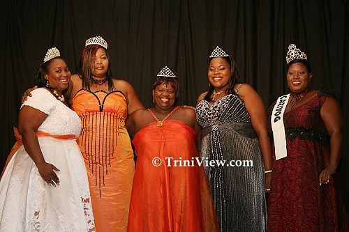 LEFT: Georgeianna Alexander, Susan Borneo, Dionne Graham, Stacey Griffith and Salema Williams