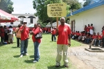 PNM supporters in Woodford Square in support of Patrick Manning