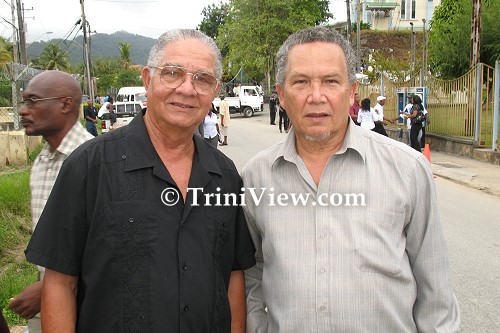 The Flores brothers - Wayne Flores (right)