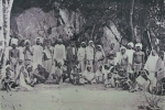 Newly arrived Indians in Trinidad (image published in 1897)