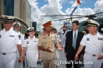 Tour of Chinese Navy Hospital Ship "Peace Ark" with Chinese Ambassador to T&T