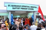 Official Opening of the St. Barbara's Spiritual Shouter Baptist Primary School