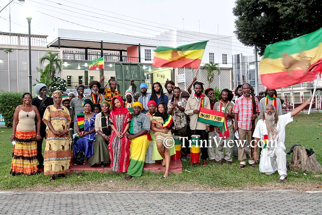 Members of the All Mansions of Rastafari