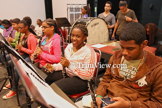 Trinidad and Tobago Youth Philharmonic rehearsals