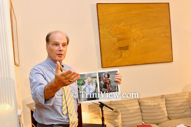 His Excellency Jacques Sturm, French Ambassador to Trinidad and Tobago delivers welcome remarks