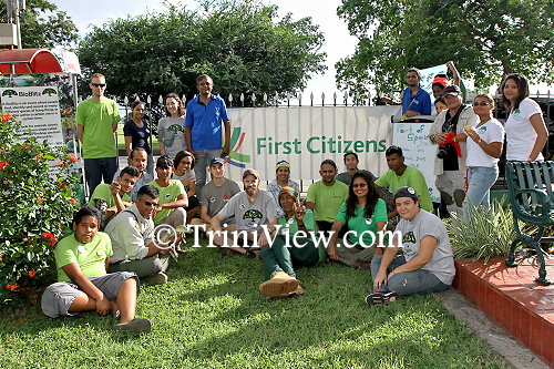 Representatives from some of the groups