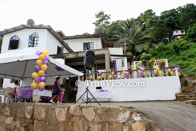 Venue where the Christmas party was held in Scorpion Alley, Carenage