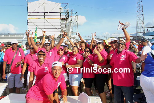 Kaiso fans at Skinner Park, San Fernando