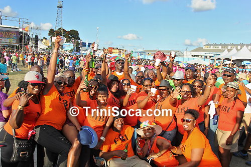 Kaiso fans at Skinner Park, San Fernando