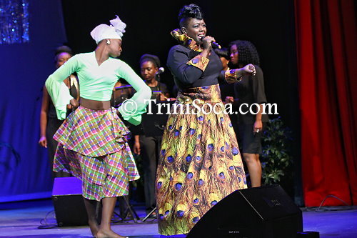 Makeda Darius performs 'Start Now' at the NWAC Calypso Queen Competition