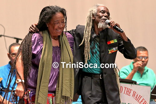 Anthony 'Brother Valentino' Phillip performs 'Queen of the Carnival' with his wife, Peggy Castanada-Phillip