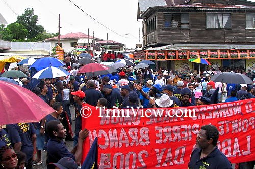 Labour Day in Trinidad and Tobago signifying the beginning of an uprising of laborers in Fyzabad in 1937