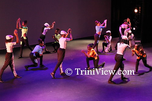 Dancers perform Takiyha Springer's choreography titiled 'Forever Young'