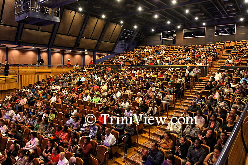 Cross section of the audience