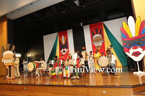 A Nyabinghi style drumming and invocation by the Trinidad and Tobago All Mansion Rastafarians