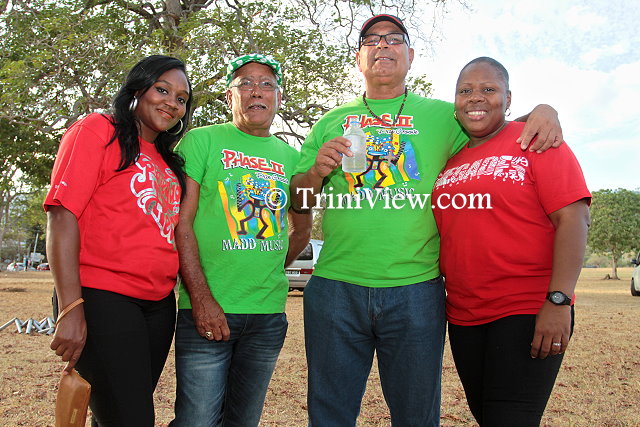 Some members of the steelband fraternity present to honour the life of Asami Nagakiya