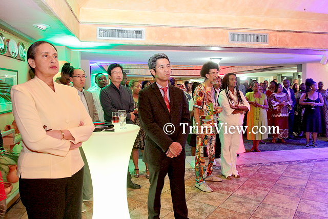 Cross-section of the gathering at Cascadia Hotel, St. Ann's