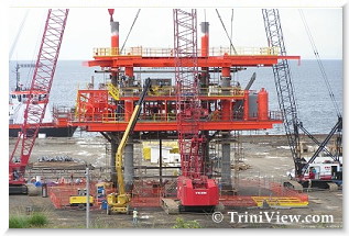 Trinidad Raises First Offshore Gas Rig