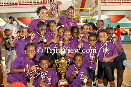 Diamond Vale Government Primary School - First place winners in the Yoplait, Vita Coca Jump Rope Open Championships