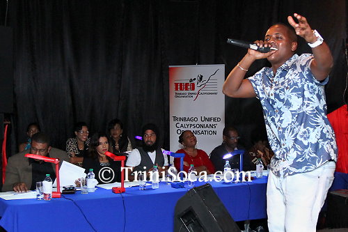 Guest performance by Roderick 'Chucky' Gordon, Trinidad and Tobago 2014 and 2015 Calypso Monarch