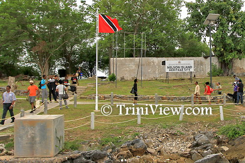 Visitors on Nelson Island