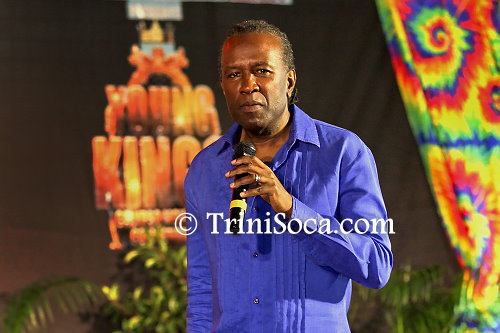 David Rudder (Young King 1986) during his guest performanc at the N.A.C.C. Young Kings Calypso Monarch Competition