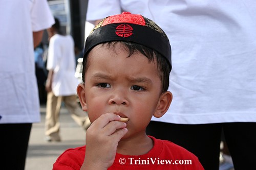 Youngster at the Chinese Bicentennial Celebrations
