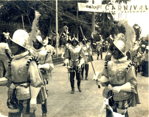 Conquistadores by Bobby Amon - 1950s : Copper work by Ken Morris