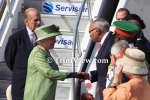 Arrival of Her Majesty Queen Elizabeth II